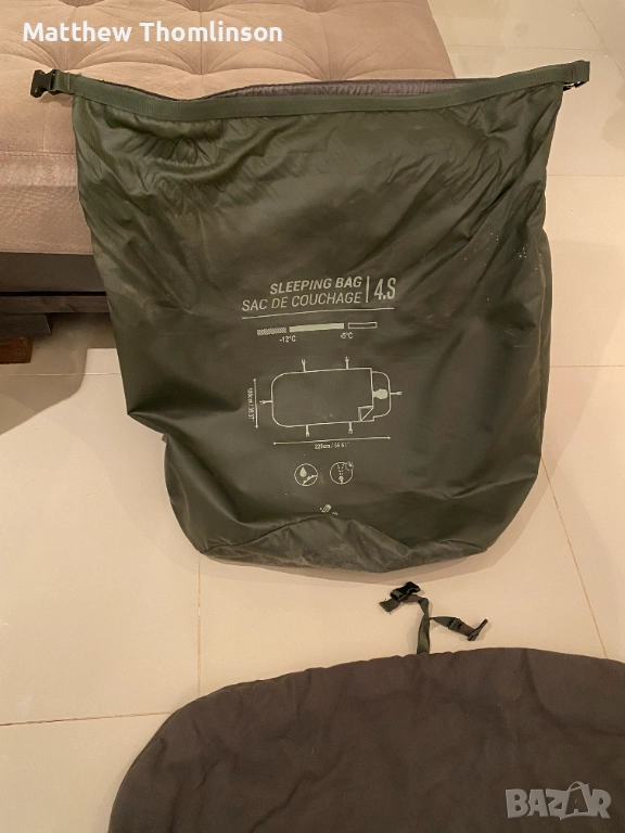 СПАЛЕН ЧУВАЛ ЗА ШАРАНДЖИЙСКИ РИБОЛОВ, ЧЕТИРИСЕЗОНЕН, снимка 1