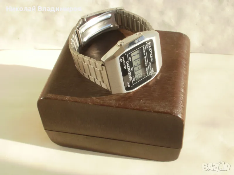 Buletronic Булетроник чисто нов български мъжки ръчен часовник , снимка 1