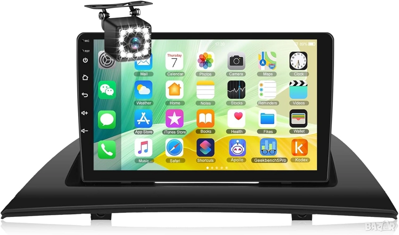 9" Мултимедия за BMW X3 E83 (2004-2012), Android 13, 4 core, 1+32Gb, снимка 1