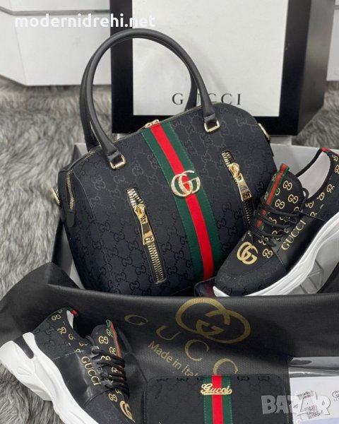 Дамски спортни обувки портфейл и чанта Gucci код 117, снимка 1
