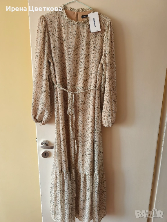 Дълга дамска рокля , снимка 1