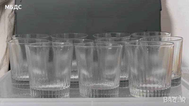 Стъклени чаши за безалкохолно, снимка 1