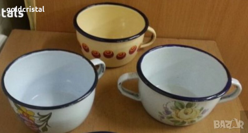 емайлирани купички чаши, снимка 1