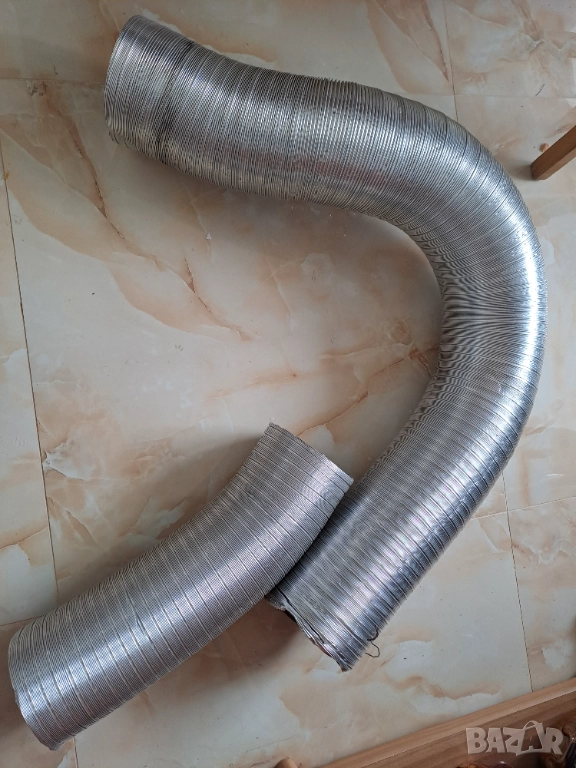 Гофрирани алуминиеви въздуховоди за абсорбатор , снимка 1