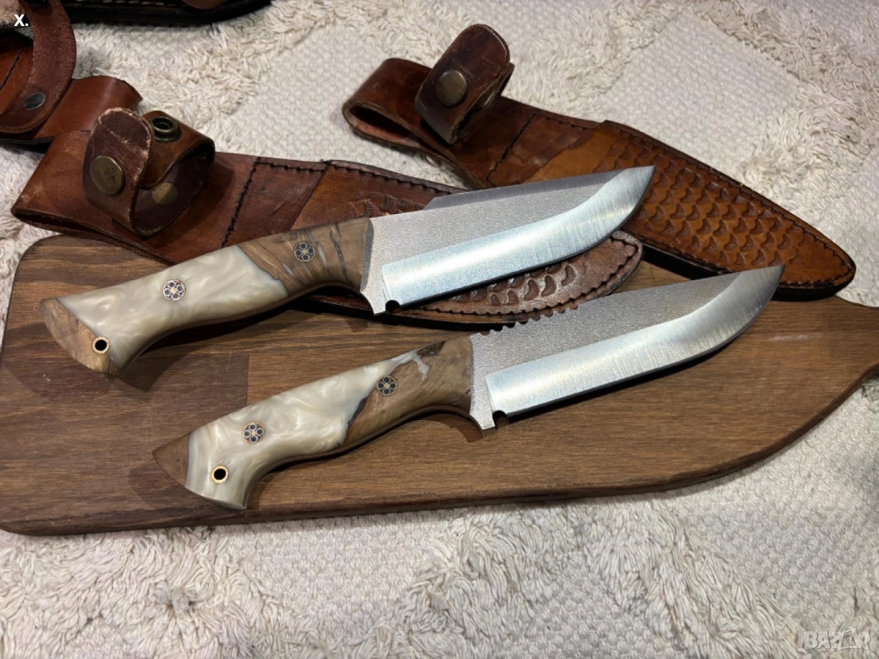 ръчно изработени ловни ножове , снимка 1