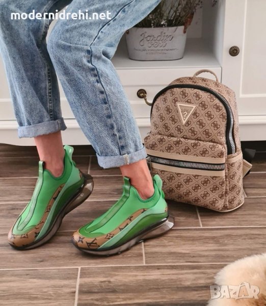 Дамски спортни обувки Louis Vuitton и раница Guess код 318, снимка 1