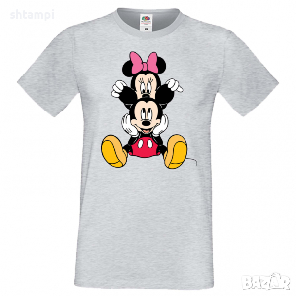 Мъжка тениска Mickey & Minnie 3 Подарък,Изненада,Рожден ден, снимка 1