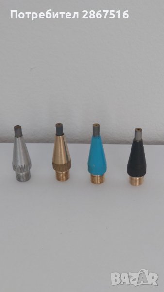 Твърдосплавни дюзи за пясъкоструйник с писалка, снимка 1