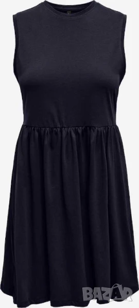 Дамска лятна рокля Only May, 100% био памук, Тъмносиня, XL, снимка 1