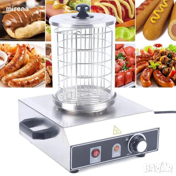 Професионален уред за наденички, хот-дог, неръждаема стомана 15, снимка 1