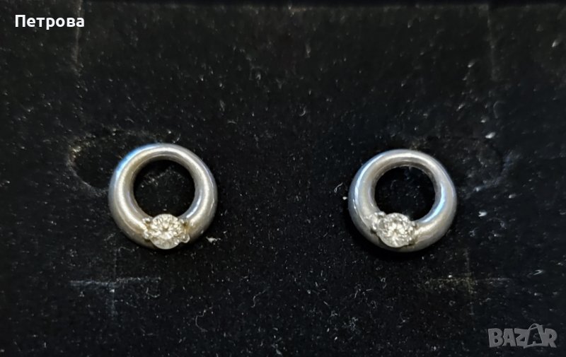 Нежни сребърни обечки, снимка 1