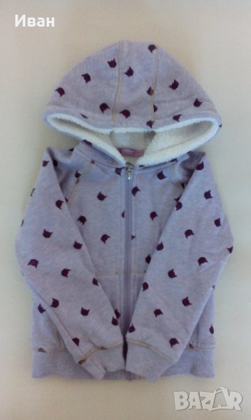 Детски суитшърт Dopo Dopo, лилав, 110 см, 4-5 години - само по телефон!, снимка 1