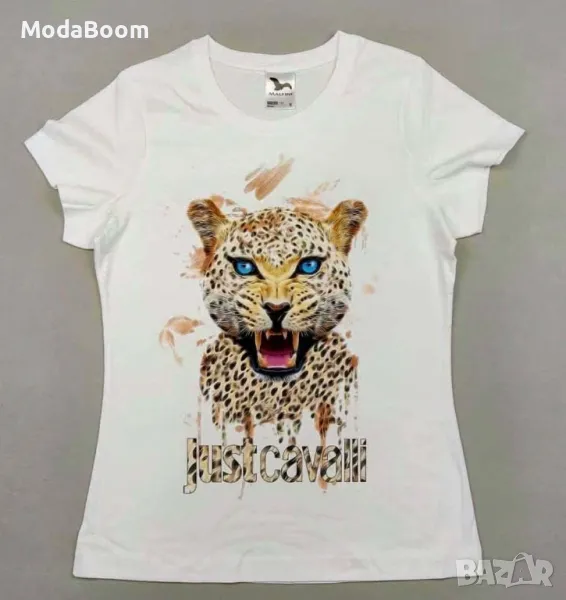 Свежа памучна дамска тениска , снимка 1