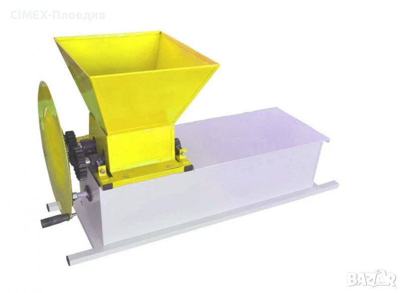 Ръчна гроздомелачка с отделяне на чепките ПОД НАЕМ, снимка 1