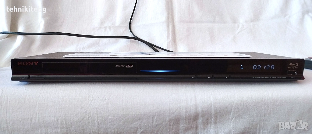 ⭐⭐⭐ SONY BDP-S480 ⭐⭐⭐ Blu-Ray 3D/DVD/CD/MP3 плеър с USB и LAN, снимка 1