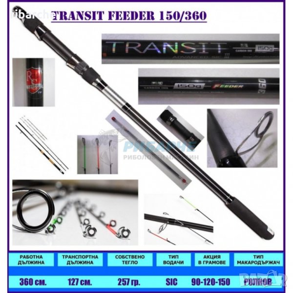 ФИДЕР RS TRANSIT FEEDER 3.60/390м (90-150гр), снимка 1