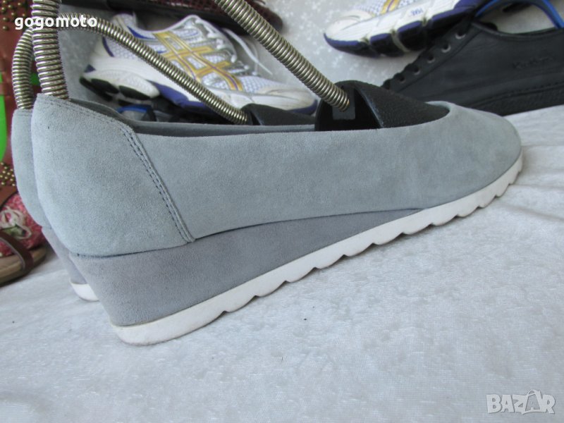 КАТО НОВИ дамски обувки 5th Avenue original, N- 38 - 39, 100% естествена кожа = набук = велур, снимка 1