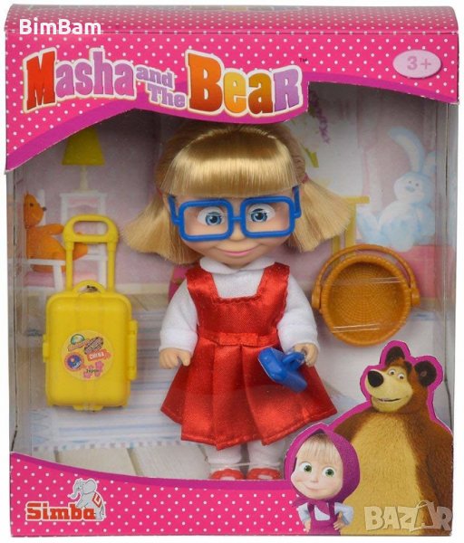 Кукла Маша и Мечока - Даша / братовчедката на Маша /Simba Toys, снимка 1