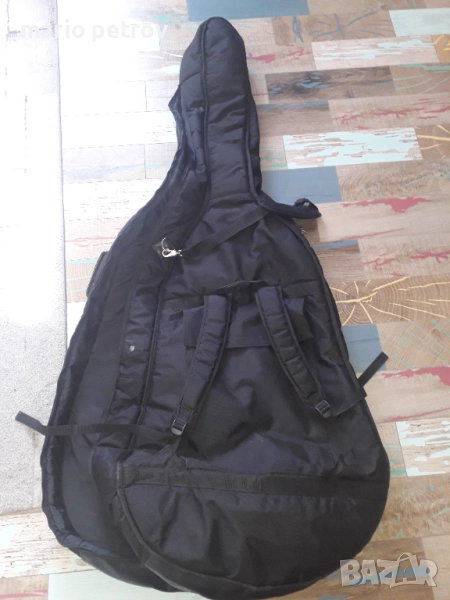 Продавам мек калъф за контрабас изработен по поръчка, снимка 1