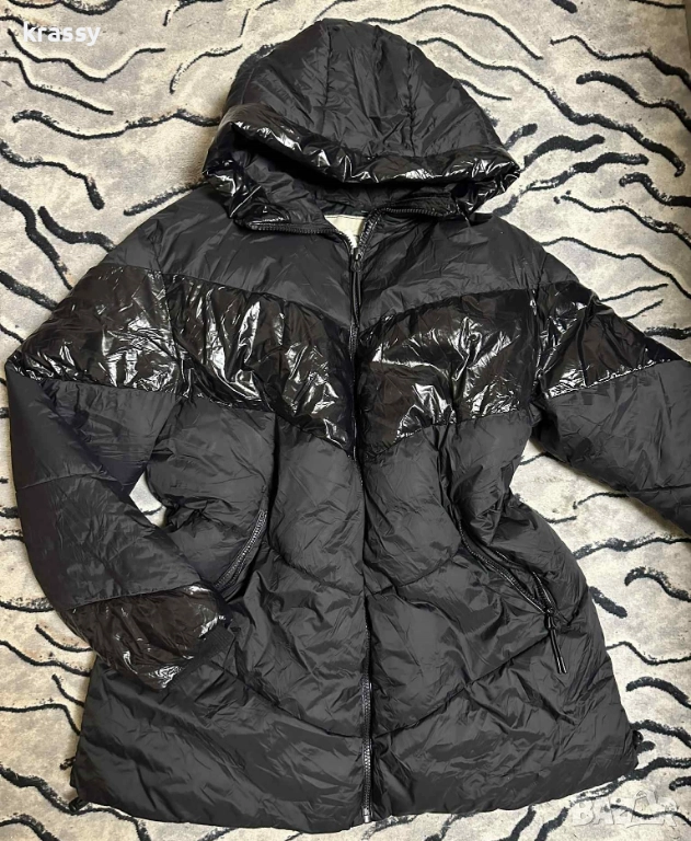 НОВО страхотно голямо дамско яке с качулка (размер 3ХЛ), снимка 1