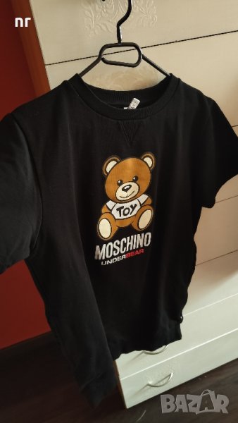 дамска дълга тениска moschino, снимка 1