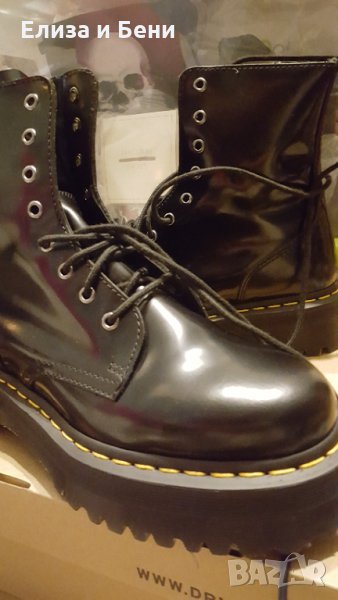 Н: 38 и 42 ОРИГИНАЛНИ нови ботуши кубинки номер 38 и 42 DR. MARTENS на плаформа, снимка 1