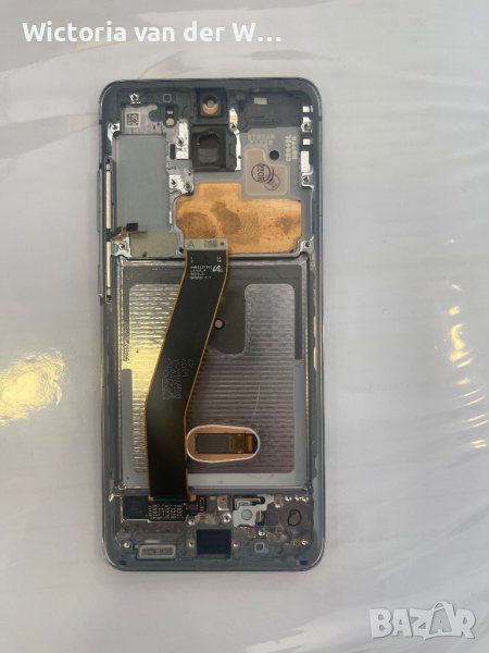 Рамка с бутони за Samsung S20, снимка 1