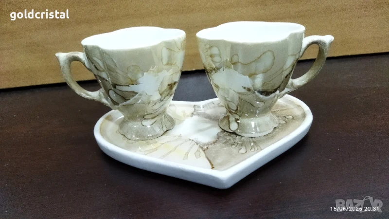 чаши за кафе за двама , снимка 1