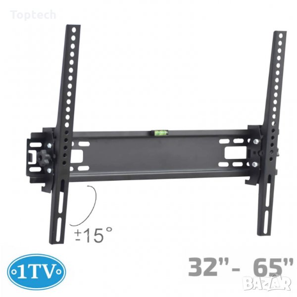 Стойка за Телевизор 32-65" инча 1TV с наклон +/-15°, VESA 600 x 400, до 30кг, снимка 1
