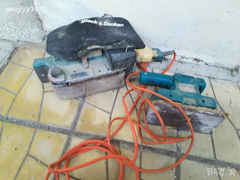 ЛЕНТОВ ШЛАИФ+ШЛАИФ МАШИНА 2БР 0709220820, снимка 1