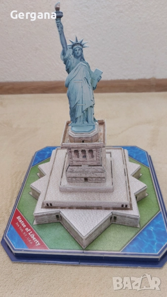 Статуята на свободата 3D пъзел, снимка 1