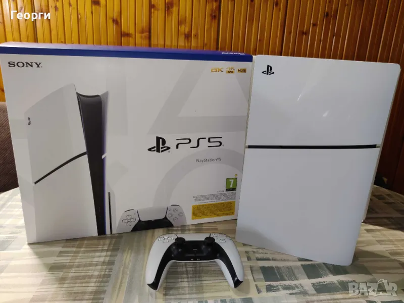 PlayStation 5 (PS5 Slim) 1TB  Гаранция!, снимка 1