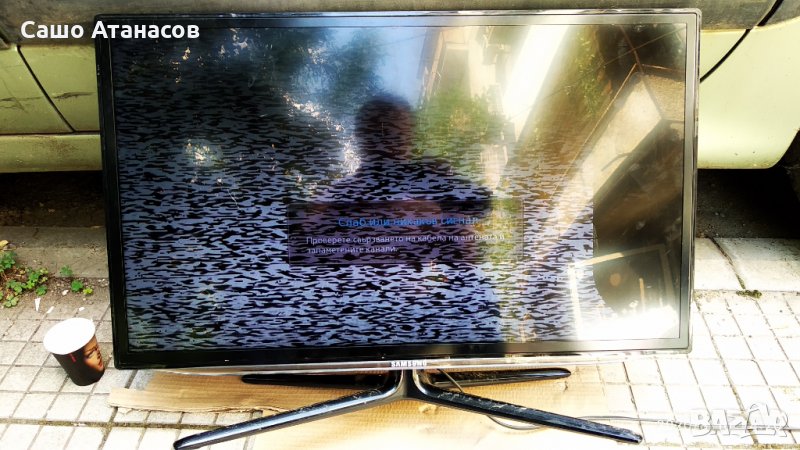 SAMSUNG UE32ES6100W със счупена матрица ,BN44-00517A ,BN41-01812A ,T400HVN01.1 Ctrl BD ,WIBT30A, снимка 1