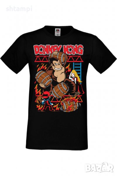 Мъжка тениска Nintendo Donkey Kong,Игра,Гейм,Геймър,Подарък,Изненада,Повод,Празник,Събитие,Развлечен, снимка 1