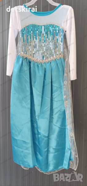 Детски костюм - рокля на Елза, снимка 1