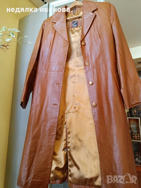 Дамско манто от естествена кожа , снимка 1