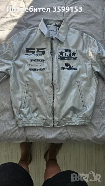 Мъжко кожено яке, снимка 1