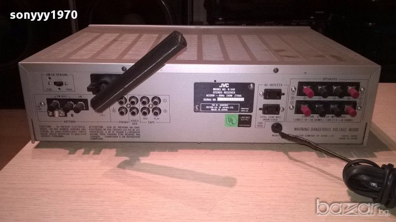 Jvc r-x40 stereo receiver 120v/60hz japan-внос швеицария в Ресийвъри ...