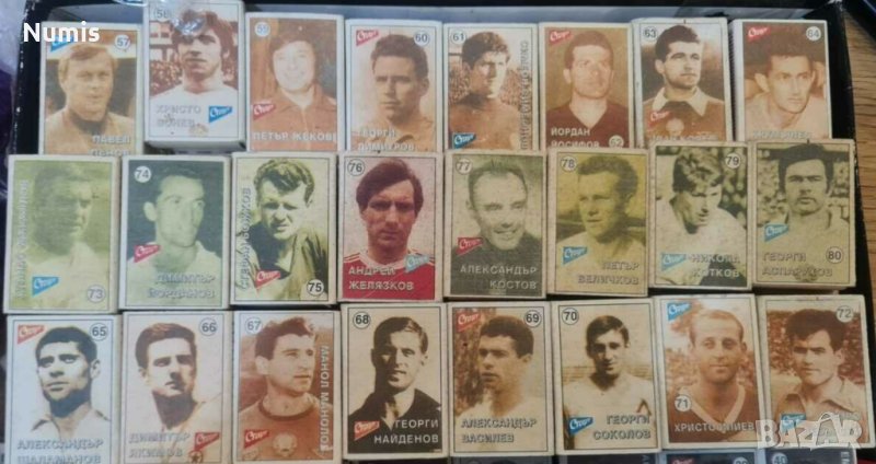 Кибрити с футболисти Търся , снимка 1