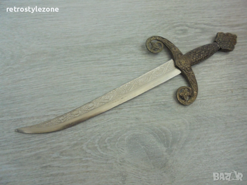 № 8295 Стар декоративен меч / нож , снимка 1