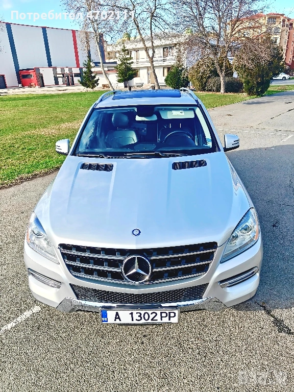 Mercedes ML350 CDI. Колата е в ново състояние с доказуем пробег 186хил км, снимка 1