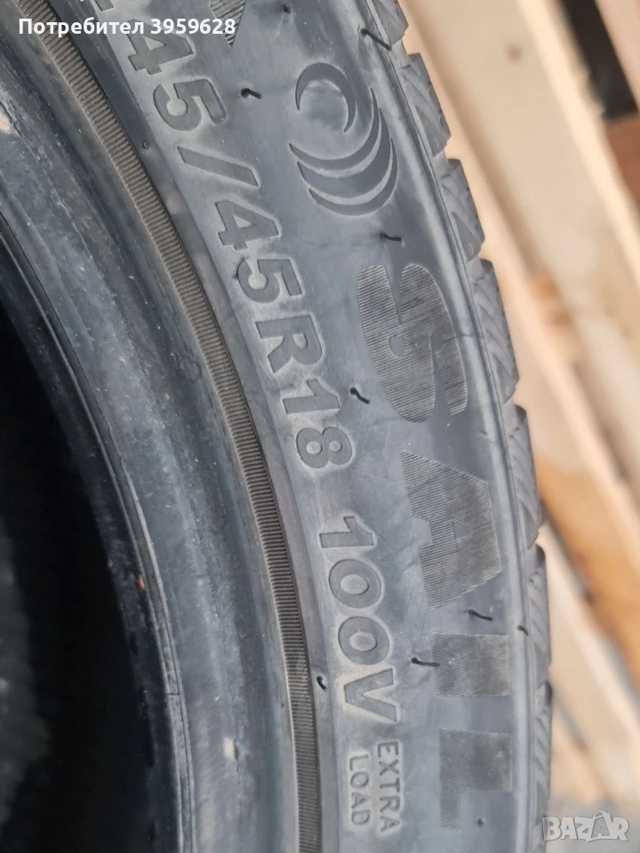 Продавам гуми 245/45/18, снимка 1