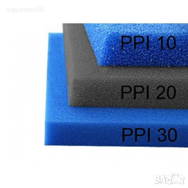 "ПРОМОЦИЯ" Пореста Био гъба 50x50x10см - 30ppi , снимка 1