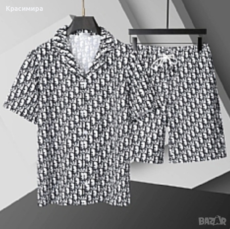 сет Christian Dior Fendi риза панталон, снимка 1