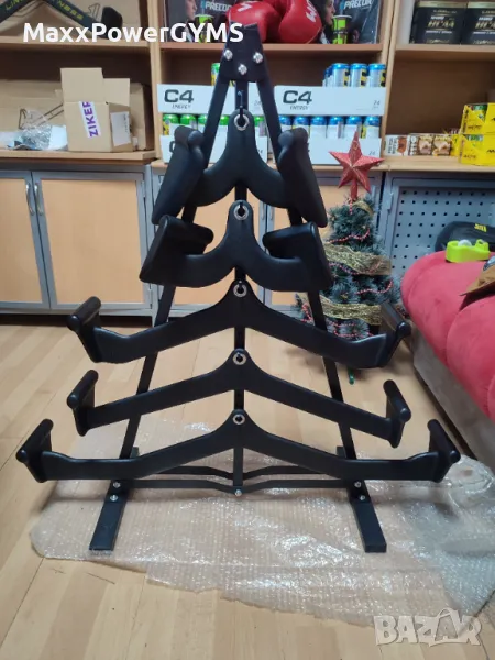 Чисто нов сет ръкохватки 5 бр + стойка, снимка 1