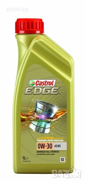 Двигателно масло Castrol EDGE 0W30 A5/B5 1L- Стандарт: VOLVO VCC 95200377, снимка 1