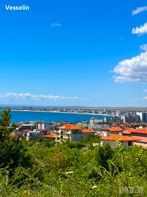 Парцел в регулация със Зашеметяваща панорама към Несебър и Сл.бряг., снимка 1