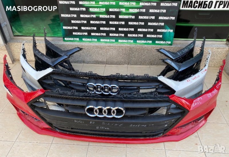 Броня предна брони и решетка S-Line за Ауди А7 Audi A7 S7 4K, снимка 1
