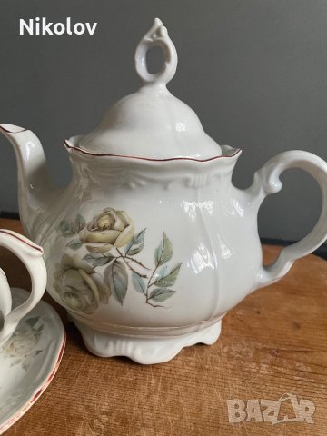 Български порцелан троен сет, снимка 4 - Други - 40609422