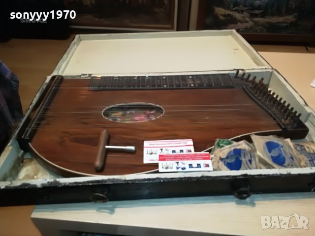 ЦИТРА-СТАР МУЗИКАЛЕН ИНСТРУМЕНТ ОТ АНГЛИЯ 3108221948, снимка 2 - Струнни инструменти - 37860645